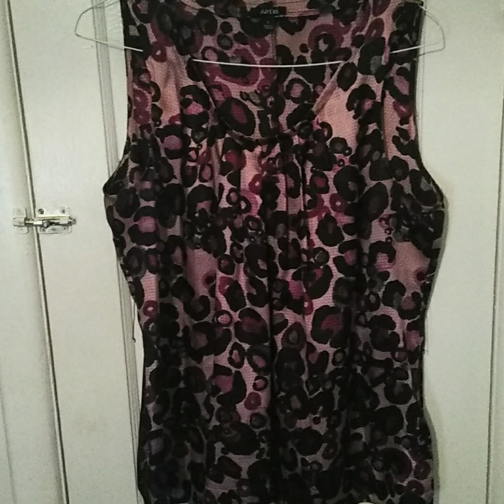 Pretty purple dress top